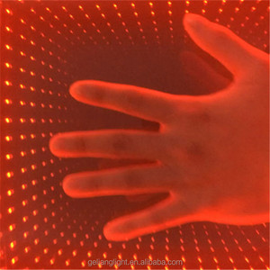 3D in alluminio LED Dance Floor mattonelle DMX512 modalità di controllo con luci mobili IP55 Rating per uso alberghiero