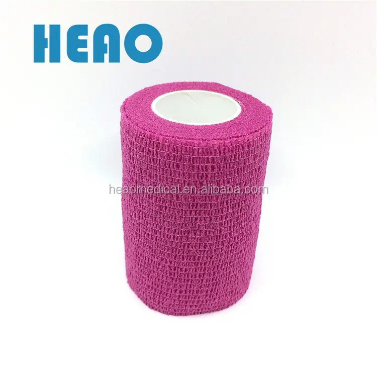 Zelfklevende Bandage Wrap Athletic Elastische Samenhangend Verband Voetbal Sok Samenhangend Tape 5c