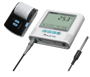 Registrador de datos de temperatura y humedad de alta precisión, combinado con la impresora - Product Image 4