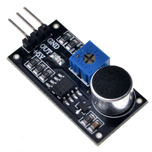 LM393チップ3ピンブラックPCBボードを備えた音声検出センサーモジュール音声センサー - Product Image 3
