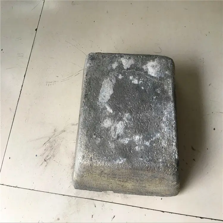 Lulose — métal à lingots transparents antimony, 99.90, alimentation directe depuis l'usine