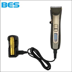 <span class=keywords><strong>BES</strong></span>-9900Aホット販売プロフェッショナルヘアトリマーコードレスバッテリー充電式電気サロンバリカン