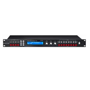 <strong>DSP</strong>-4080 Professional 4 in 8 Out <strong>DSP</strong> Digital Audio <strong>Processor</strong> Made of Hi-Fi Components with USB Port, RJ45 and RS485 Connector