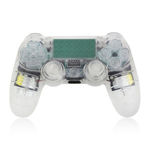 Full Housing Transparent Cover for <strong>PS4</strong> <strong>Controller</strong> Replacement <strong>Shell</strong>