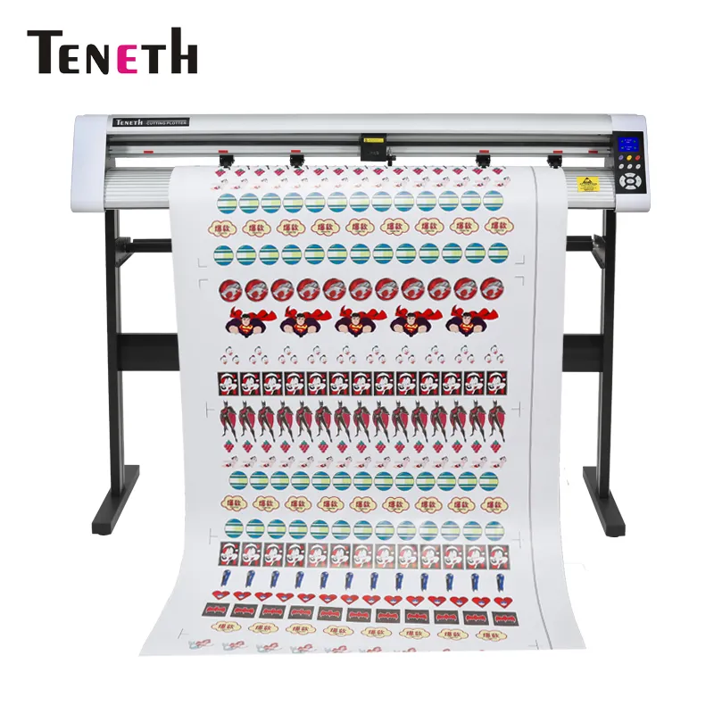 Teneth 59 pollice plotter da taglio con funzione di taglio contorno Automatico