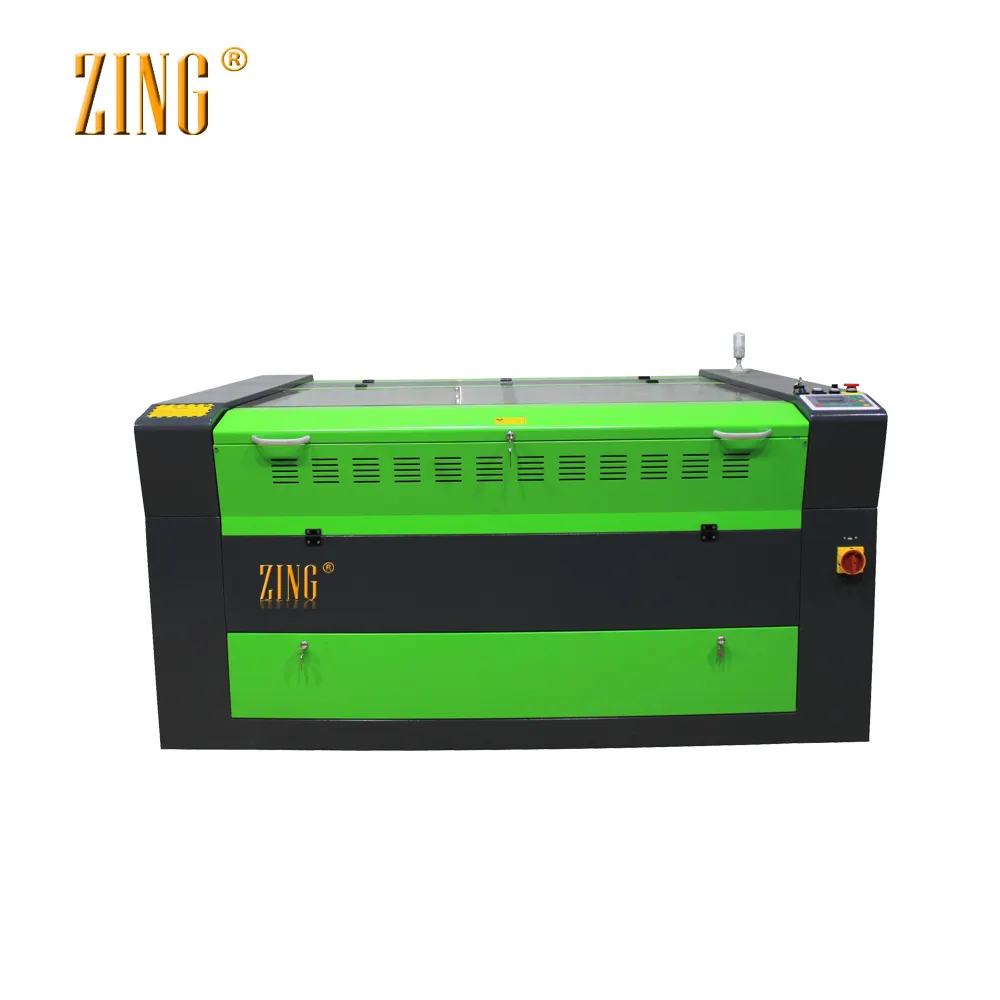 Zing-máquina de grabado láser Z1390 para tallado y grabado en madera