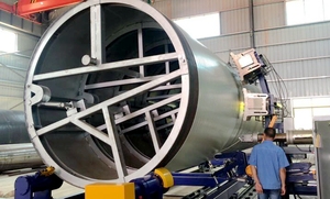 2024 çin Guangzhou kaliteli <span class=keywords><strong>HDPE</strong></span> Spiral tankları üretim hattı