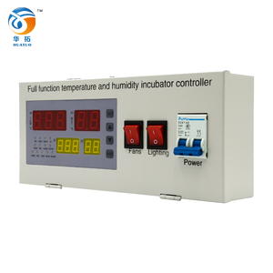 Controlador inteligente de humedad y temperatura pantalla LCD. Controlador de incubadora con sensores
