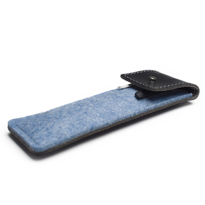 Bao Đựng Bút Bằng Da Nỉ Tùy Chỉnh Bao Đựng Bút Chì Bút Bi Đơn Bảo Vệ Bỏ Túi Kèm Khóa Đóng - Product Image 3