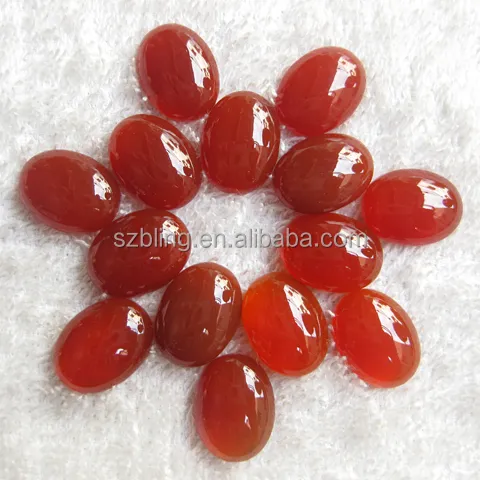 Piedra preciosa natural, Ágata roja, cabujón para anillos, gran oferta