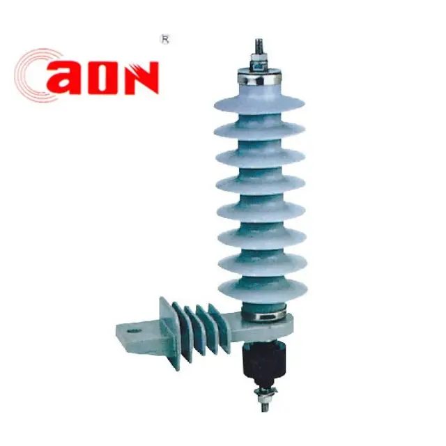24kv composite polymer lightning surge arrester with low price