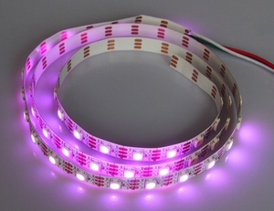 Sihirli renk WS2811 DC5V IC SPI ile LED şerit her LED adresli kontrolörleri DC5V yüksek kaliteli üretim RGB dijital dim - Product Image 3