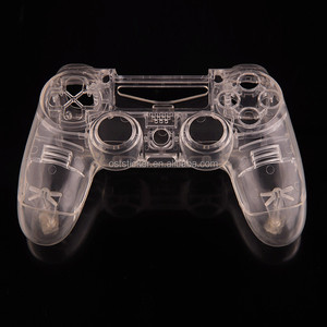 Özel şeffaf şeffaf kabukları onarım bölümü için düğmeler ile ps4 için ps4 denetleyici değiştirme kabuklar - Product Image 2