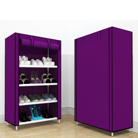 Estante del zapato de 5 capas