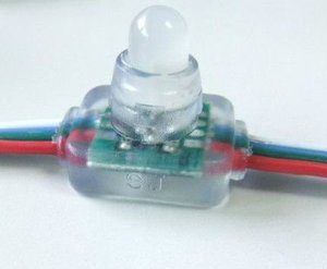 Полноразмерный светодиодный пиксельный модуль RGB (WS 2801 IC); Вход 5 в постоянного тока, 50 шт. струны; Светодиодная Пиксельная строка - Product Image 1