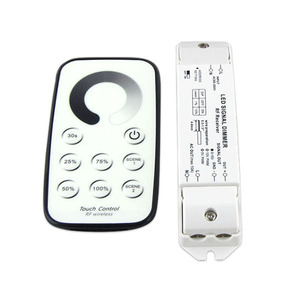 T1 + R1-010V高電圧0-10vアナログ信号入力230v LED調光器 (RFタッチリモコン付き) - Product Image 1