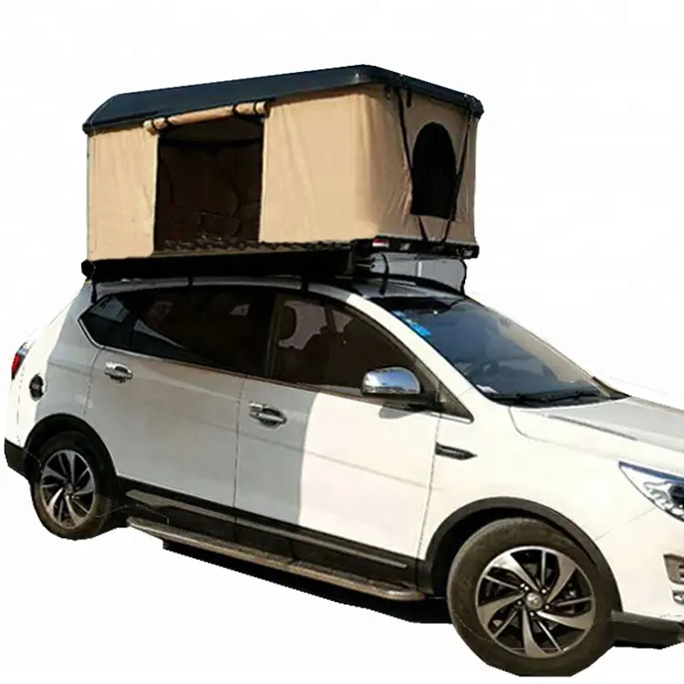 Overland 4wd Mini ultra-licht gewicht fiberglas hard shell auto Dach Top Zelt