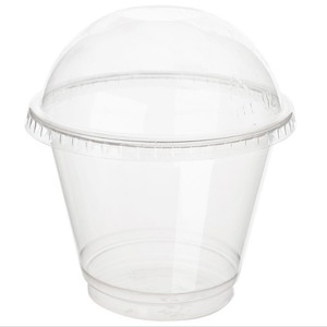 7オンス使い捨てバイオクリア梱包ボウルプディングアイスクリームプラスチックカップドーム蓋 - Product Image 6