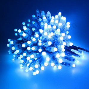 IP67 5V 12mm Bullet DMX RGB Pixel Led Dot UCS512 Full <strong>Color</strong> Changing LED Point Source Light <strong>String</strong> - Product Image 5