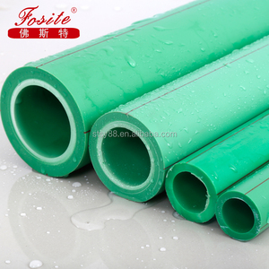 <strong>Green</strong> Polypropylene Pipe Pn16 25mm PPR Tube Plumbing Material 20-160MM PN25 Plastic PPR Water Pipe - Product Image 6