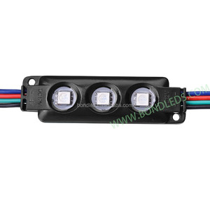 Adressierbares RGB-Pixel-LED-Modul 5050 LED-Modul 3led schwarz RGB-LED-Modul Licht box LED-Lifi-Technologie
