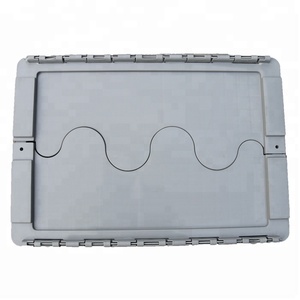 JOIN Nest-contenedor de transporte de plástico, contenedor de transporte de plástico, bolsa de transporte de viaje redondo, caja móvil con asas