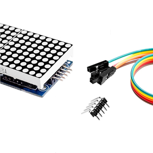 MAX7219 Punktmatrix-Modul 4-Punkt-Matrix in einem 1088-Großbild-Anzeigemodul MCU-Steuer antriebs modul