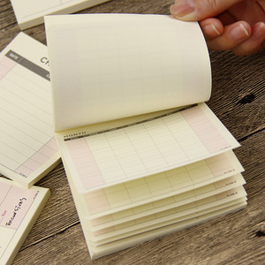 可爱议程周计划日记日计划日记记录笔记本文具办公学校用品 - Product Image 6