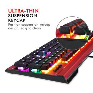 Mais recente computador portátil usb programável <span class=keywords><strong>mechanical</strong></span> gaming <span class=keywords><strong>keyboard</strong></span> para PC gamer