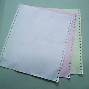 Customized 241x280mm <strong>9.5</strong>&quot;<strong>x11</strong>&quot; <strong>Continuous</strong> Forms Carbonless NCR <strong>Paper</strong> Blue Image 2PLY 3PLY Carbonless <strong>Paper</strong> Forms - Product Image 4