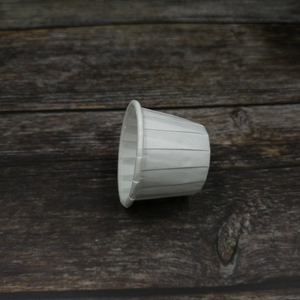0.75オンス生分解性シングルウォールホワイト使い捨て薬マフィンソース紙部分カップ - Product Image 4