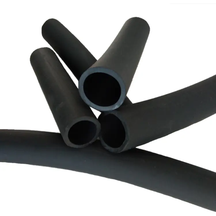 EPDM/NBR/FKM/NR/SBR extruded rubber tube sponge rubber tube