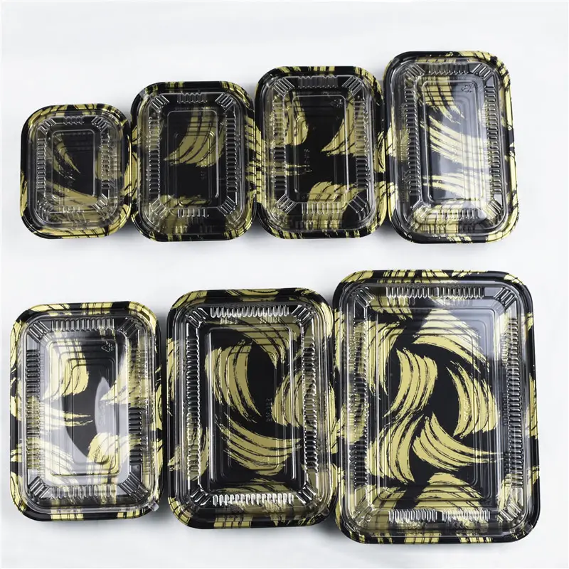 SM-807SHG 플라스틱 과일 용기 산업 미니 트레이 포장 상자 초밥