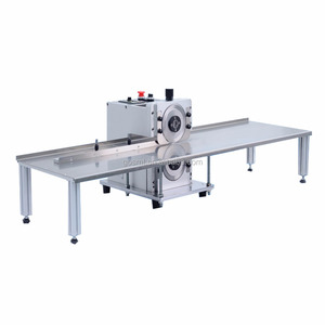 מתמחה אוטומטי V-לחתוך <span class=keywords><strong>PCB</strong></span> מפריד מכונת עבור LED לוחות עם ארוך פלטפורמה