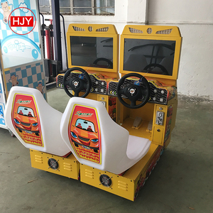 את מפעל מוכר 32 inch כפול TT מנוע משחק מכונת, התקפה אופנוע, גדול וידאו משחק עיר מירוץ מכונה
