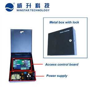 Due porte di accesso al pannello di controllo TCP/IP due porte di accesso al controller di lavoro con rfid, parcheggio barriera cancello, presenza di tempo.