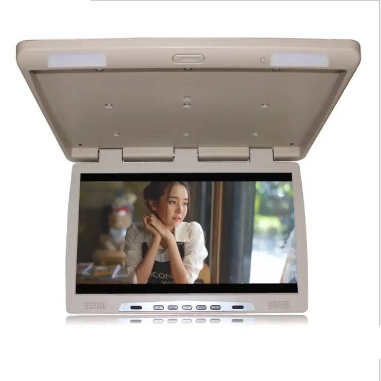 17インチCheap TFT LED Roof Mount Bus Monitor 12v/24v内蔵TV SPEAKER HD AV TV