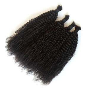 Afro Kinky kıvırcık toplu saç siyah kadınlar iç<span class=keywords><strong>in</strong></span> sınıf 10A moğol İnsan saç toplu örgü iç<span class=keywords><strong>in</strong></span>
