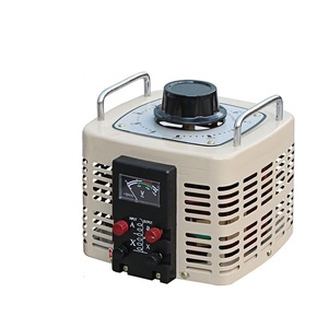 Single Phase AC <strong>1000VA</strong> Adjustable Power Analog Meter Display Contact Automatic Voltage Regulators - Product Image 1