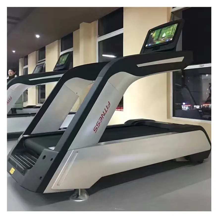 TZ-8000 бодибилдинга фитнеса equipmenttreadmill с ТВ/домашнего использования беговая дорожка с MP3 USB