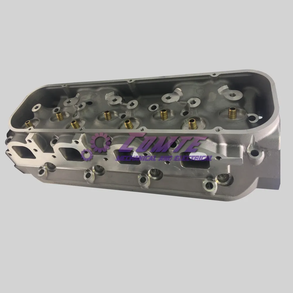 Aluminum Engine SBC GM350 Cylinder Head for Chevrolet Chevy with angle Spark Plug
