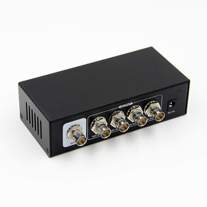 1x4 3G/HD/SD-SDI分配アンプビデオ3GSDIスプリッター4ポート - Product Image 1
