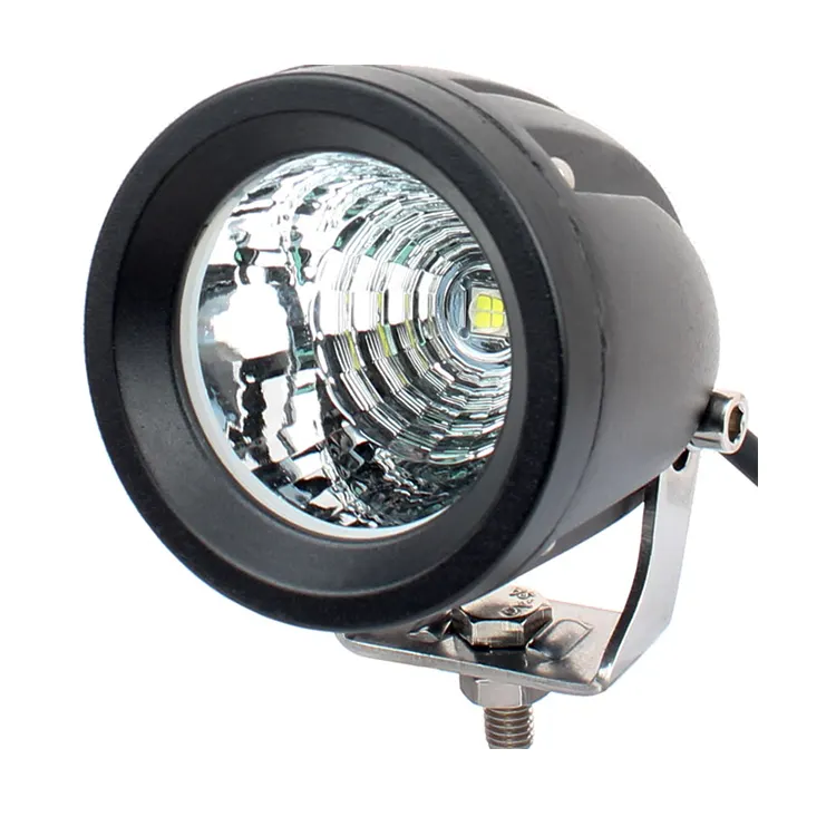 Luz de led superbrilhante redonda, 3 polegadas, 15w, para trabalho em carro, mini luzes, lâmpada de trabalho