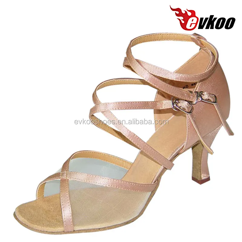 De moda de zapatos de baile de salsa zapatos de baile latino precio barato de alta calidad