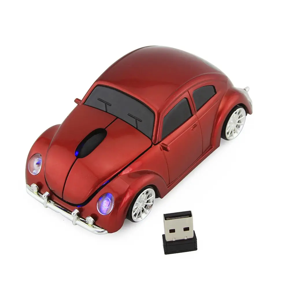 VW Car Style Cute 2.4G Mini Mouse Wireless per auto Mouse Wireless per auto