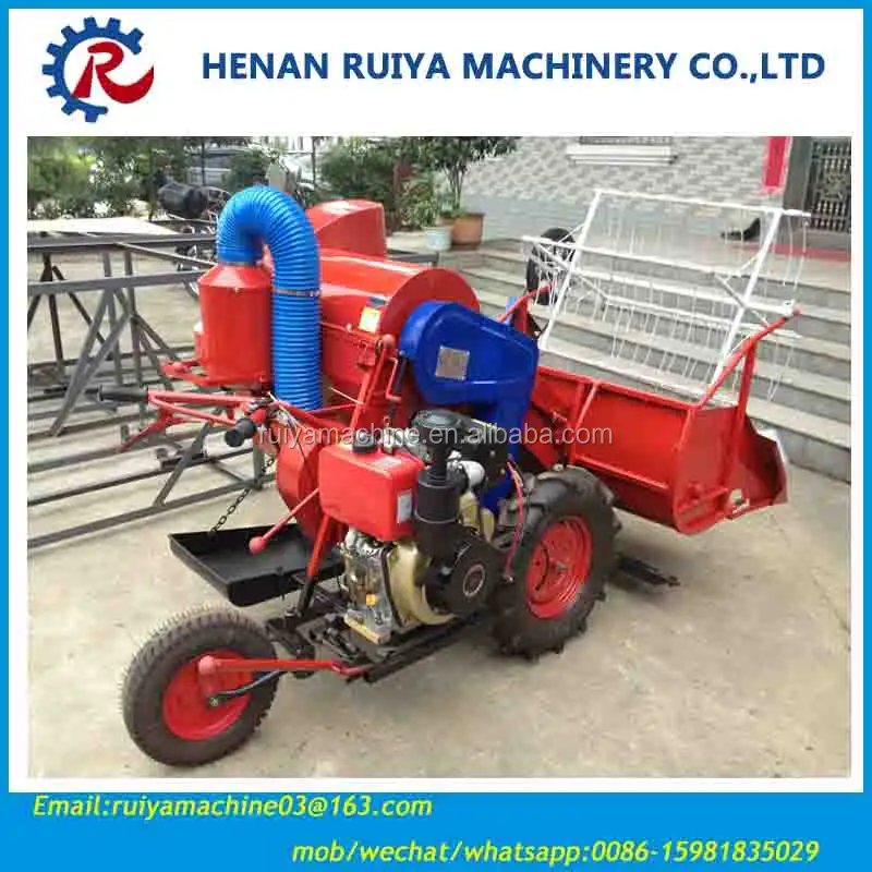 ماكينة حصاد الأرز/حاصد محصول الأرز/مصغرة آلة قطع الأرز 0086-15981835029