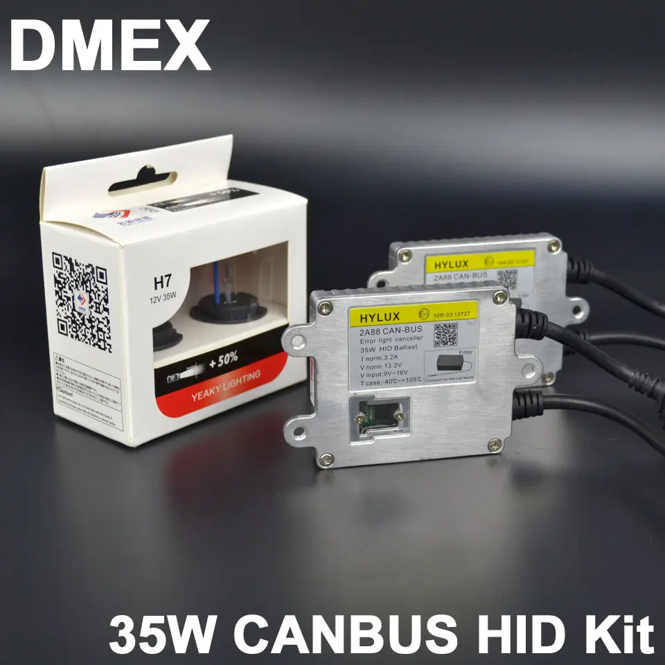 Di alta Qualità Car Styling 35W Hylux 2A88 Yeaky Xenon Canbus HID Kit con Yeaky HID Lampadina Retrofit AMP HID kit di conversione