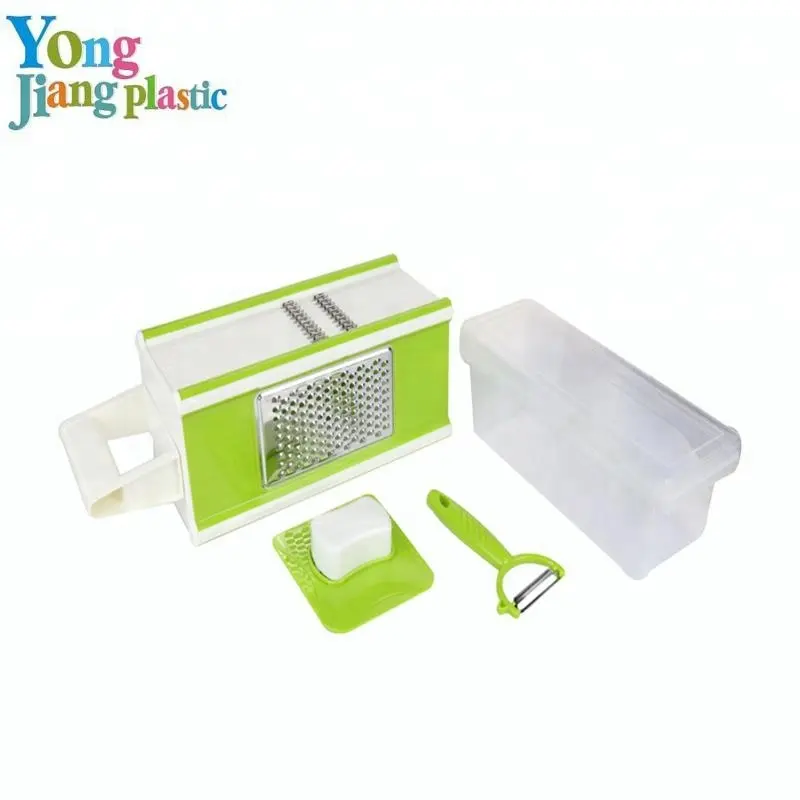 Top Quality 4 Side Manual Grater With Container