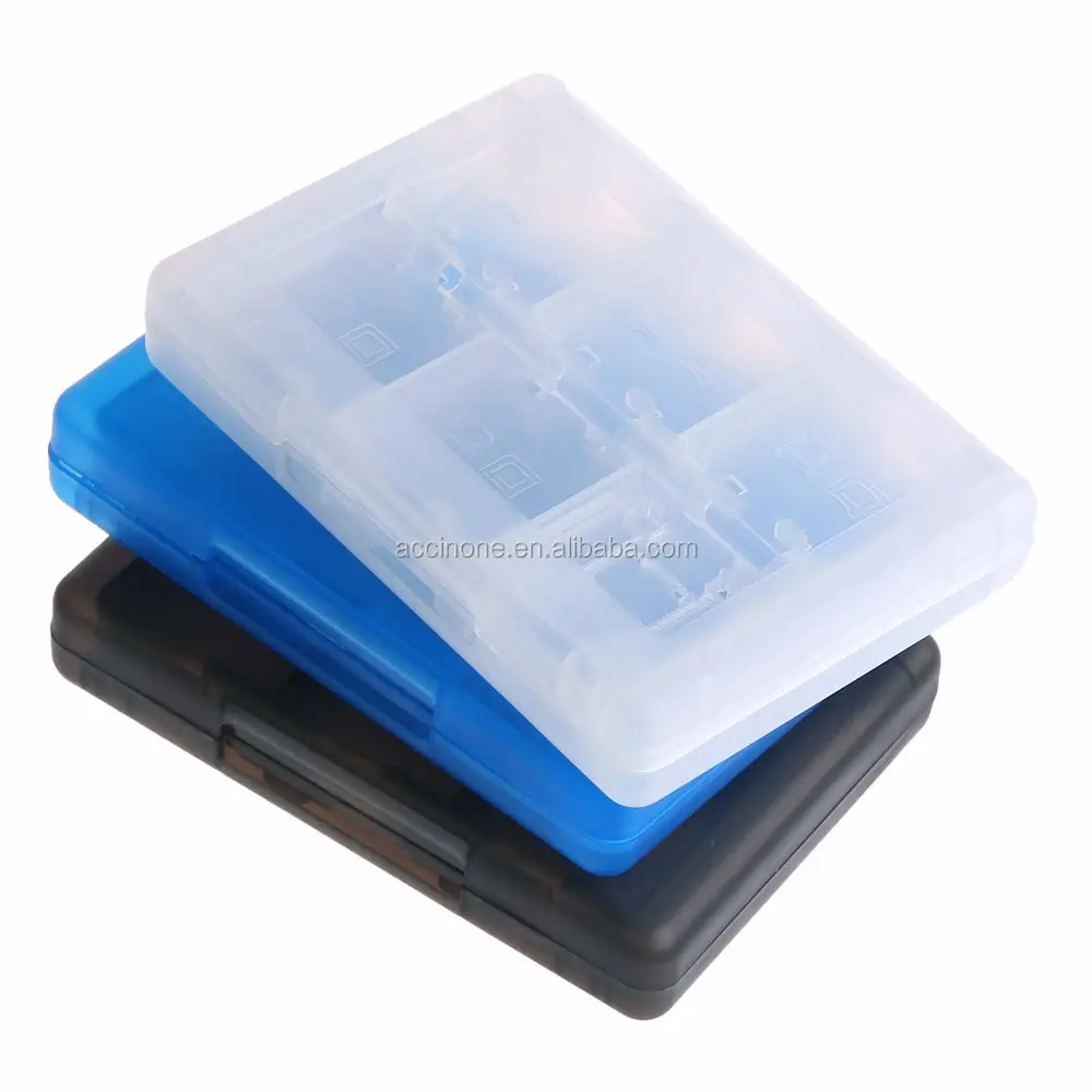 28 in 1 Supporto Della Scheda di Memoria Card Game Box Case cartuccia Per 2DS per Nintendo 3DS LL XL DS Giochi carte