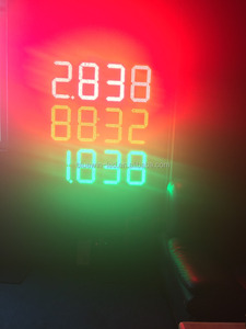20 zoll 7 Digital 13-segment-anzeige 4 digit wifi mit RF fernbedienung steuer led-anzeige/led gaspreiszeichen in shenzhen Liefern faktor - Product Image 5